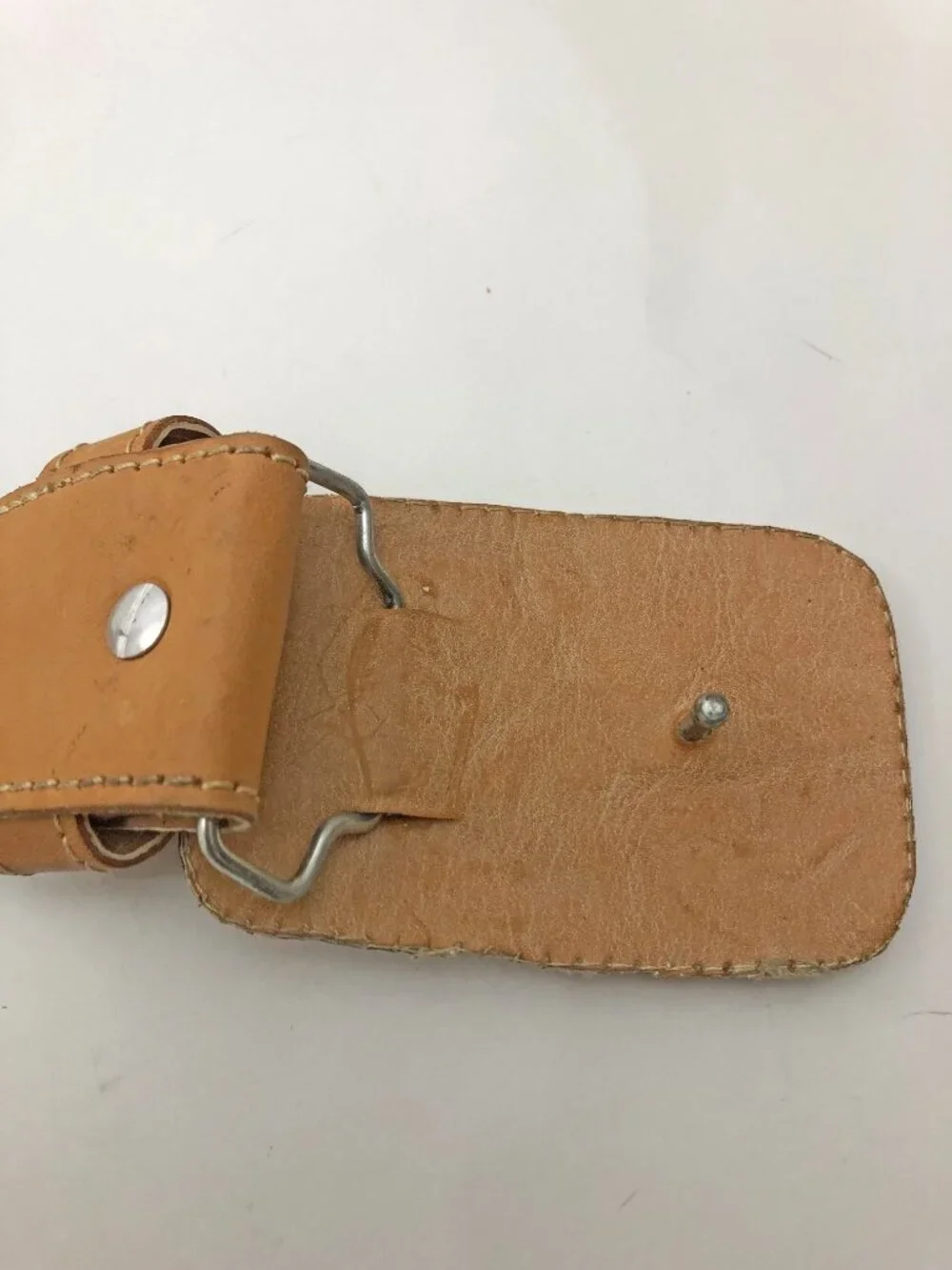 Innovation Western Belt Leather w/Cowboy Scenes On The Belt & Buckle